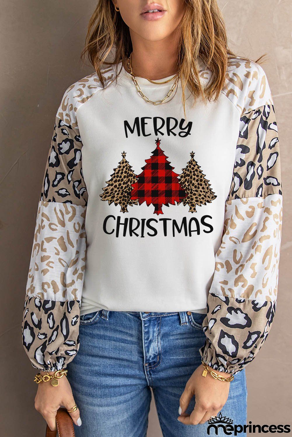 Merry Christmas Long Sleeve Top