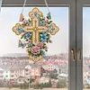DIY Diamond Painting Hanging Ornament Pendant Acrylic Double Sided Print Decor Kit