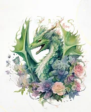 Dragon -Full Round Drill Diamond Painting -40*40CM