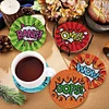 8pcs Dynamic Word Picture Diamond Painting Coasters