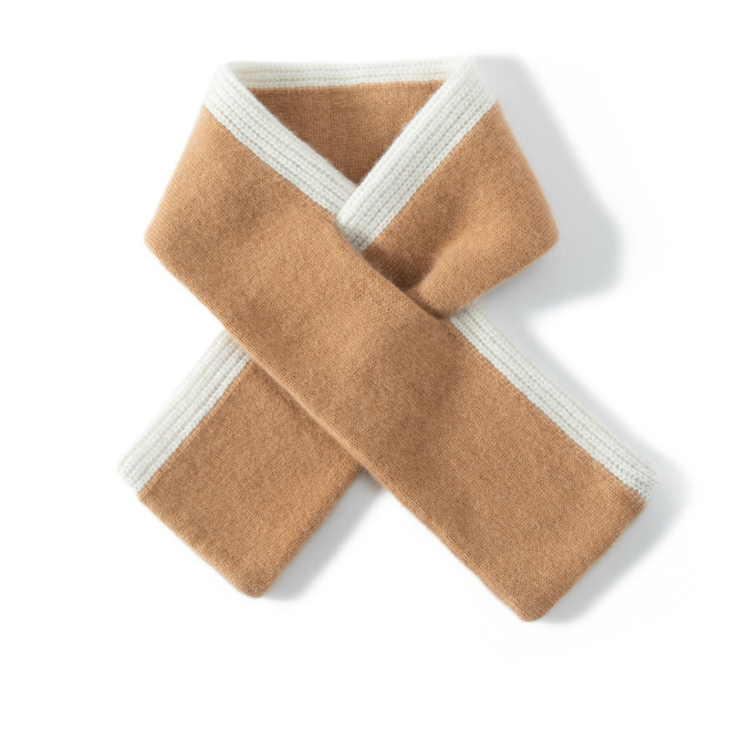 100% Cashmere Neck Scarf Coco Style REAL SILK LIFE