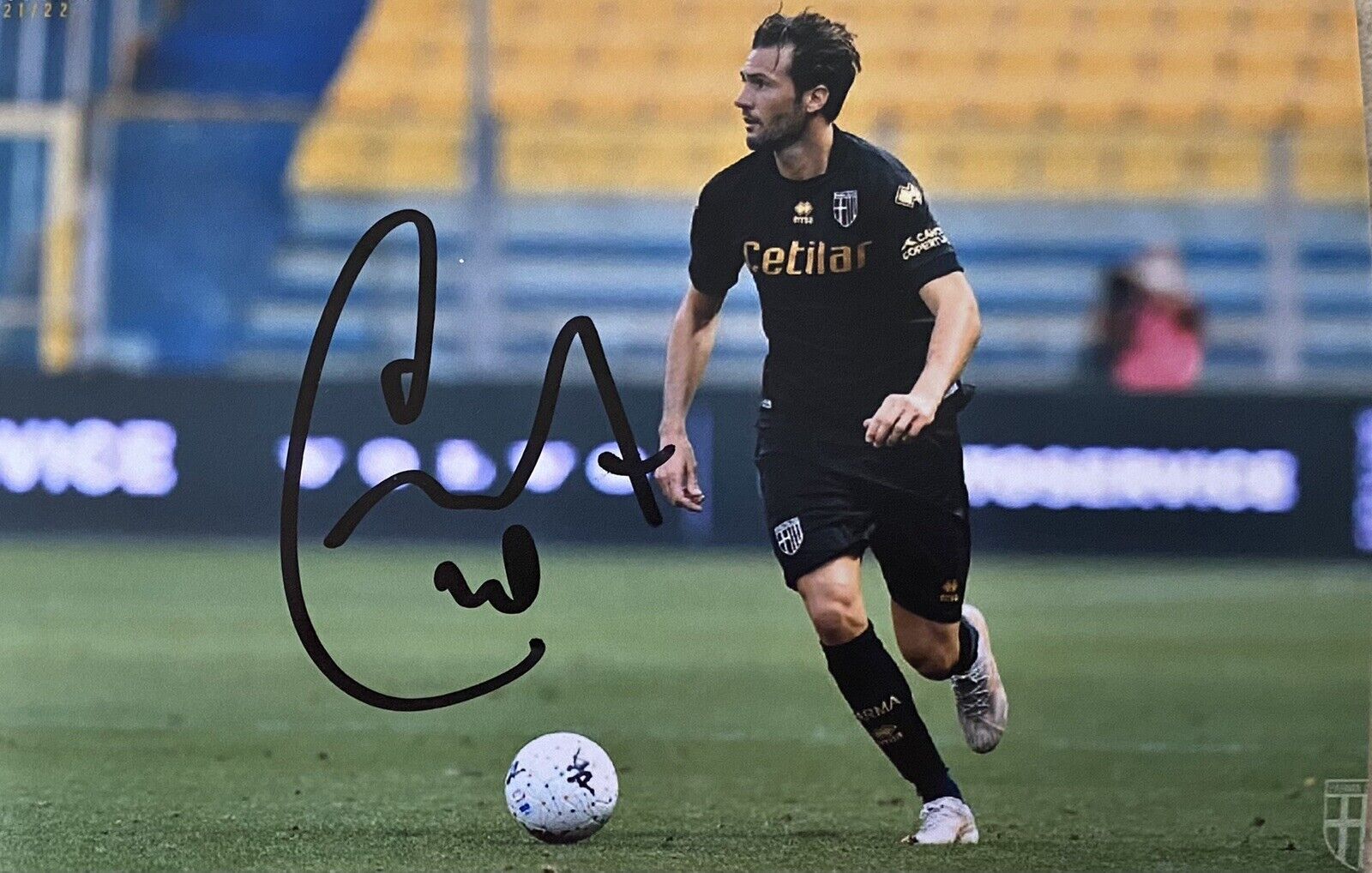 Franco Vazquez Hand Signed Parma 6X4 Photo Poster painting