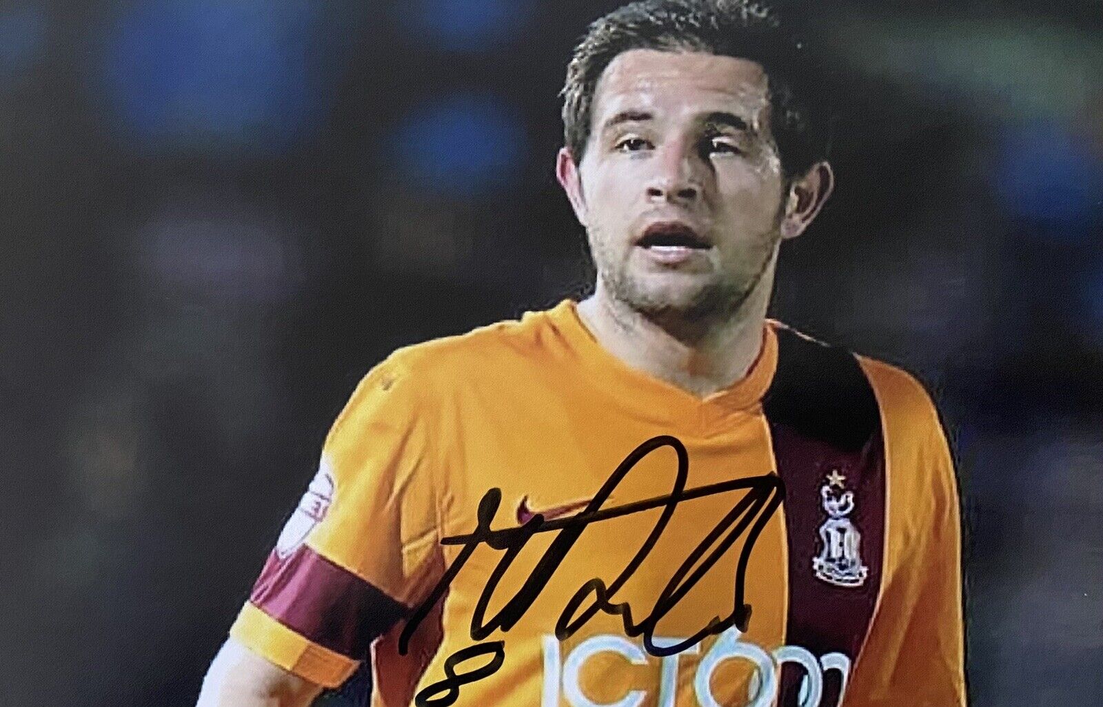 Matthew Dolan Genuine Hand Signed Bradford City 6X4 Photo Poster painting