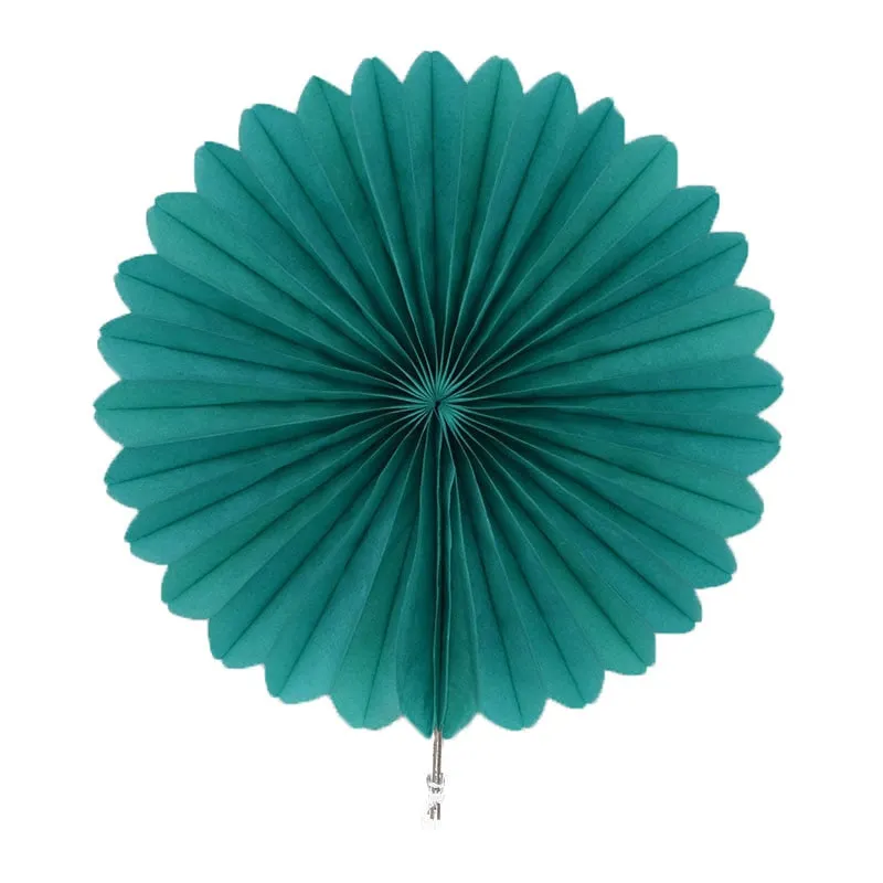 Decorative Wedding Party Paper Crafts 4 -12 Paper Fans DIY Hanging Tissue Paper Flower for Wedding Birthday Party Festival