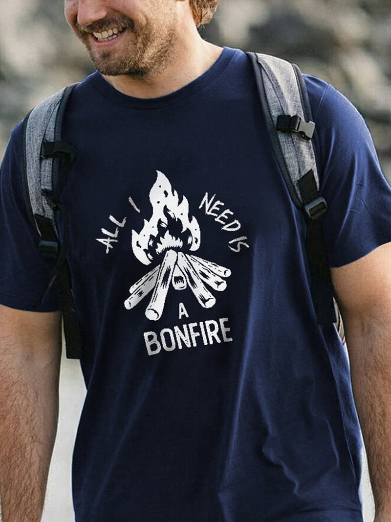 All I Need Is A Bonfire T-Shirt in  mildstyles