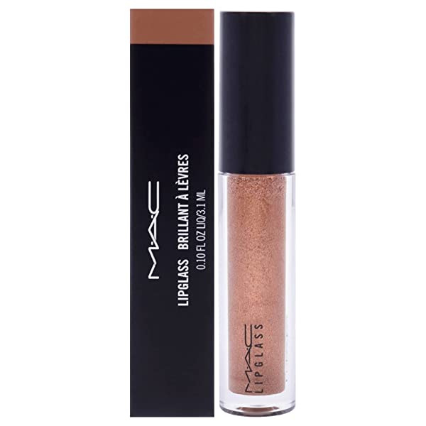 MAC Lipglass Lip Gloss Oh Baby for Women, 0.7 Oz, Multi, 1 Count Multi 1 Count (Pack of 1)