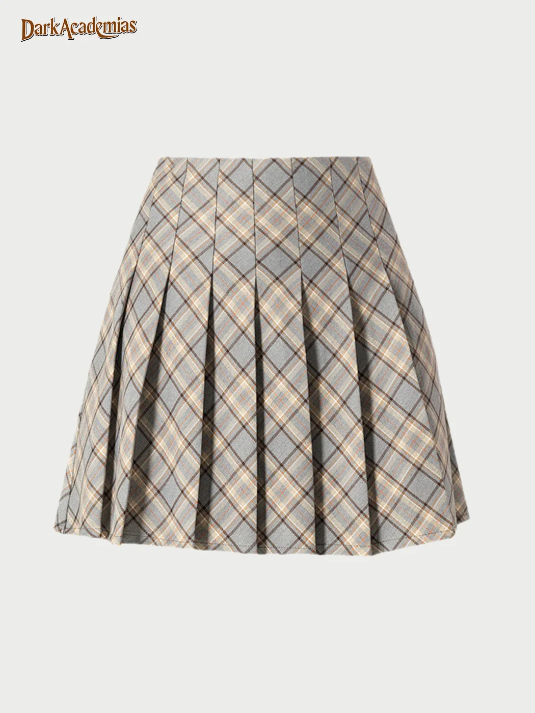 Scottish Plaid Pleated Skirt / DarkAcademias /Darkacademias
