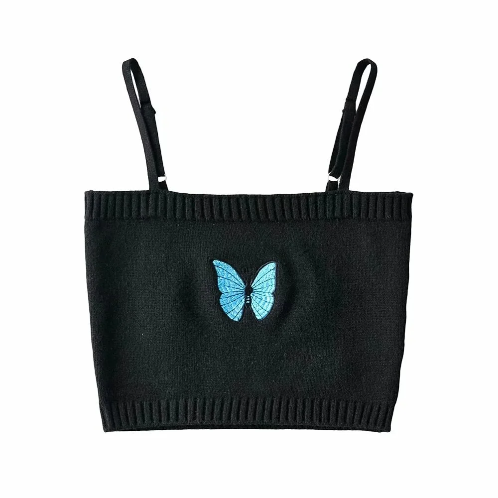 Women's Cardigan Sweaters Cropped Jackets Knitted Coats Femme Puff Sleeves Knit Tops Two Piece Knitwear Bow Cute Chic Crop Tops