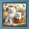 Diamond Painting-DIY Full Round Drill Cat(40*40CM)