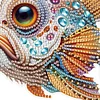 2pcs DIY Fish Special Shape Diamond Painting Hanging Pendants