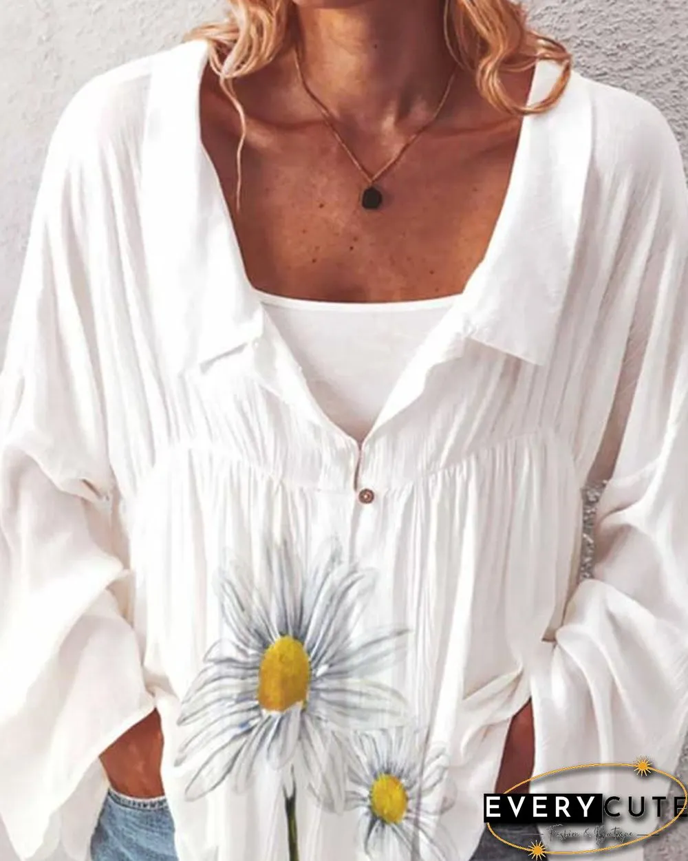 Fashion casual printed shirt