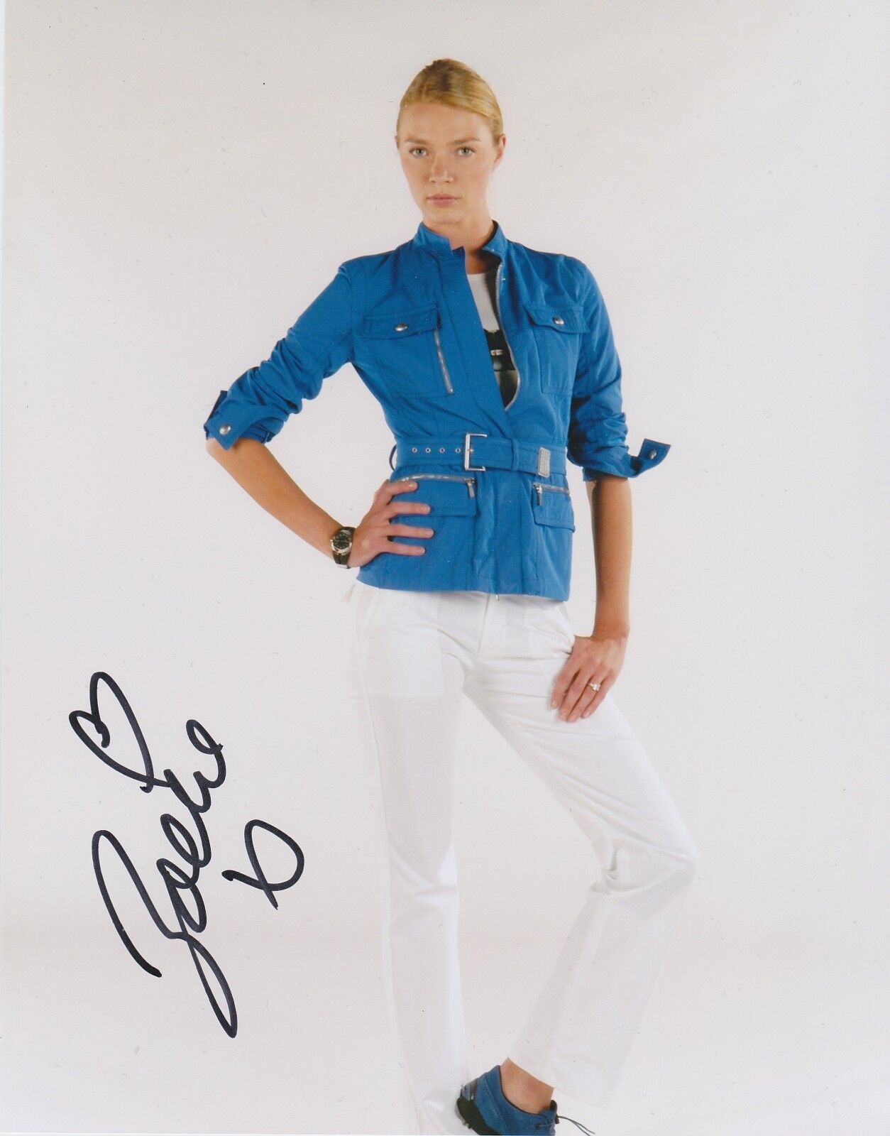 Jodie Kidd Signed 10x8 Photo Poster painting AFTAL