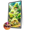 Diamond Painting-DIY Full Round Drill Forest(80*50 cm)