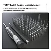 130 In 1 Screwdriver Set Screwdriver Bit Sets Mini Screwdriver Set With Portable For Case DIY Repair Tools Kit Electronics Tool Kit With Storage Case For Repair