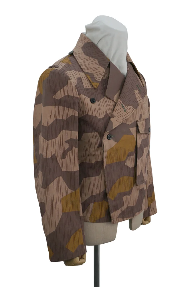   Wehrmacht German Splinter 41 Brown Variation Camo Panzer Wrap Jacket Type II German-Uniform