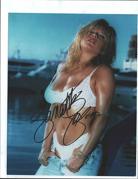 SAMANTHA FOX Signed Sexy Photo Poster paintinggraph - Pop Star Singer / Model - preprint