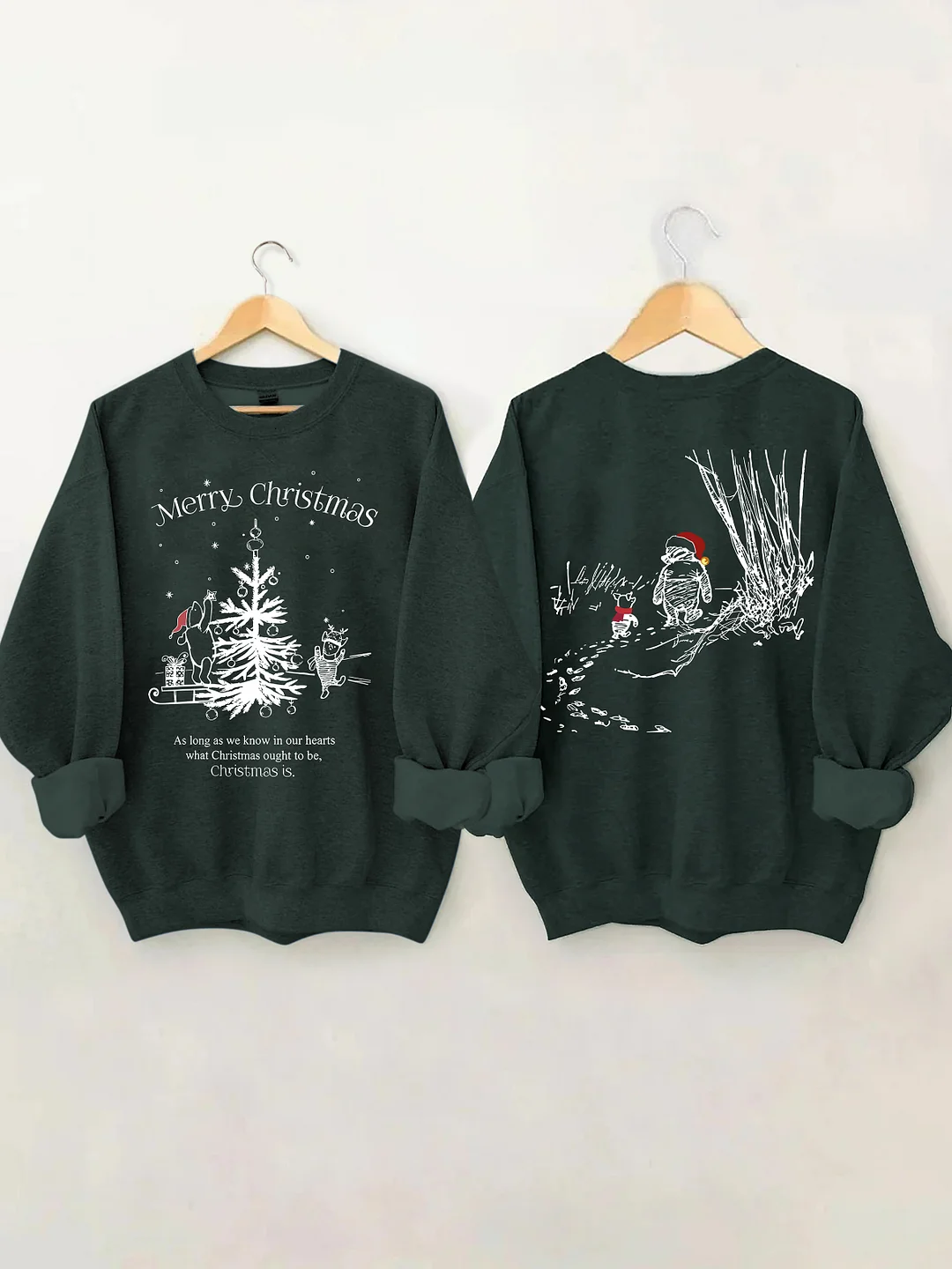 Winnie And Piglet Christmas Sweatshirt