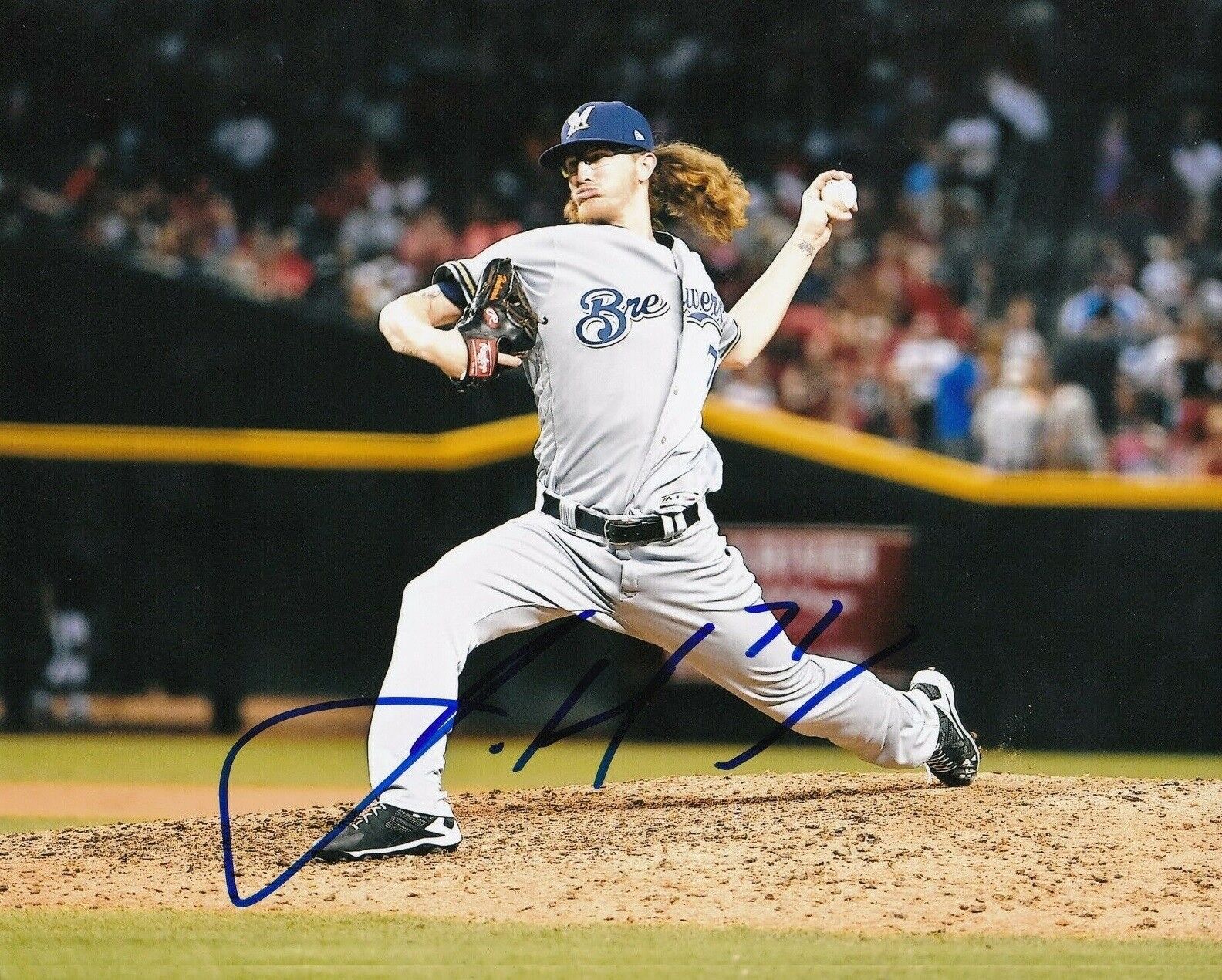 Josh Hader Autographed Signed 8x10 Photo Poster painting ( Brewers ) REPRINT