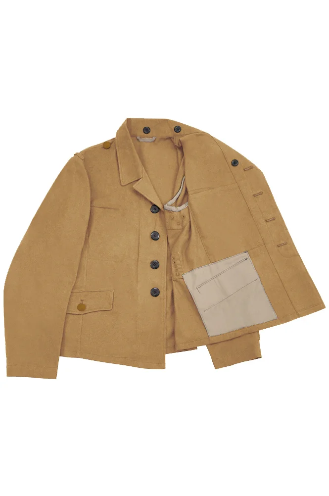   Luftwaffe DAK Tropical Afrikakorps Flighter Sand Tunic Fliegerbluse German-Uniform