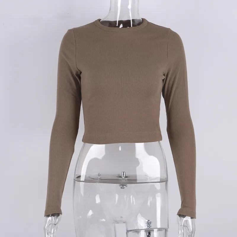 Churchf Churchf New Bai Fumei Sexy Tight Round Neck Jacket Show Thin Long-Sleeved T-Shirt Bottom Shirt