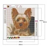 30 * 30CM Runde Bohrer Diamant Malerei-Hund