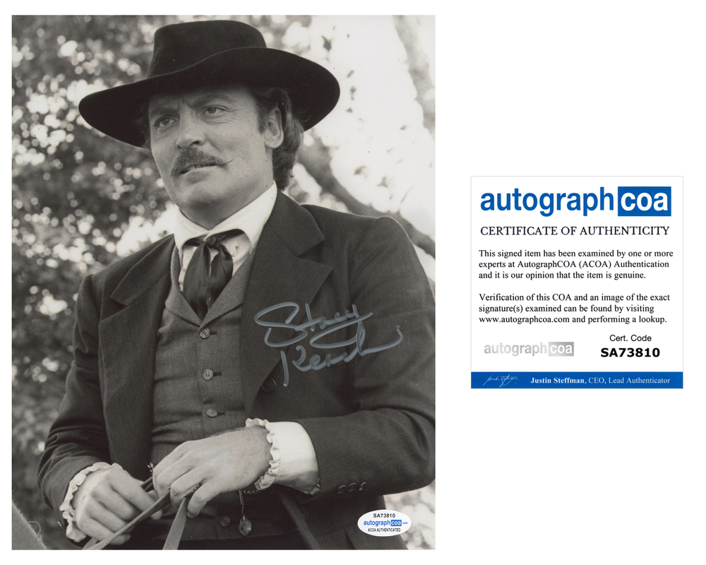 STACY KEACH SIGNED 8X10 Photo Poster painting AUTOGRAPHED THE LONG RIDERS