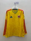 2026 Long Sleeve Colombia Home Football Shirt 1:1 Thai Quality