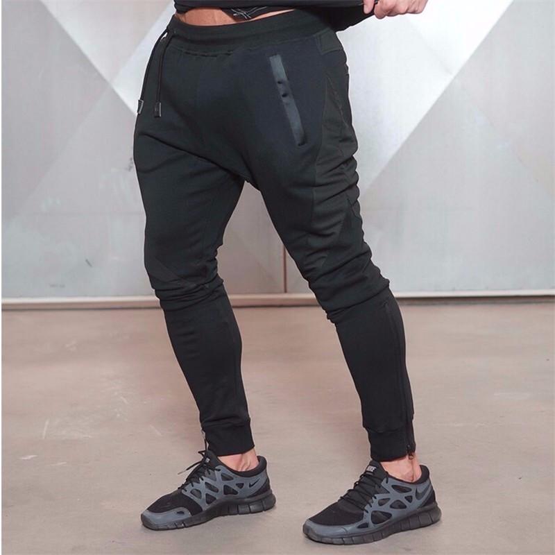 New Gold Medal Sports Fitness Pants Stretch Cotton Men's Fitness Jogging Pants Body Engineers Jogger Outdoor