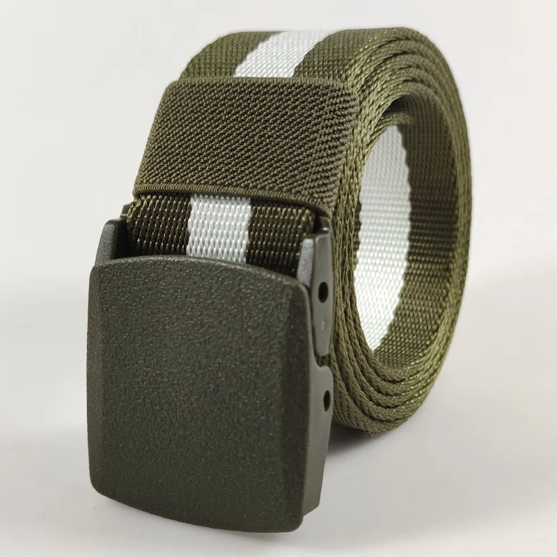 Plastic Buckle Nylon Tactical Belt-inspireuse