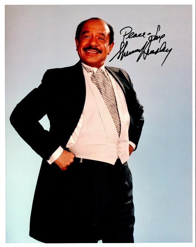 SHERMAN HEMSLEY In-person Signed Photo Poster painting - The Jeffersons