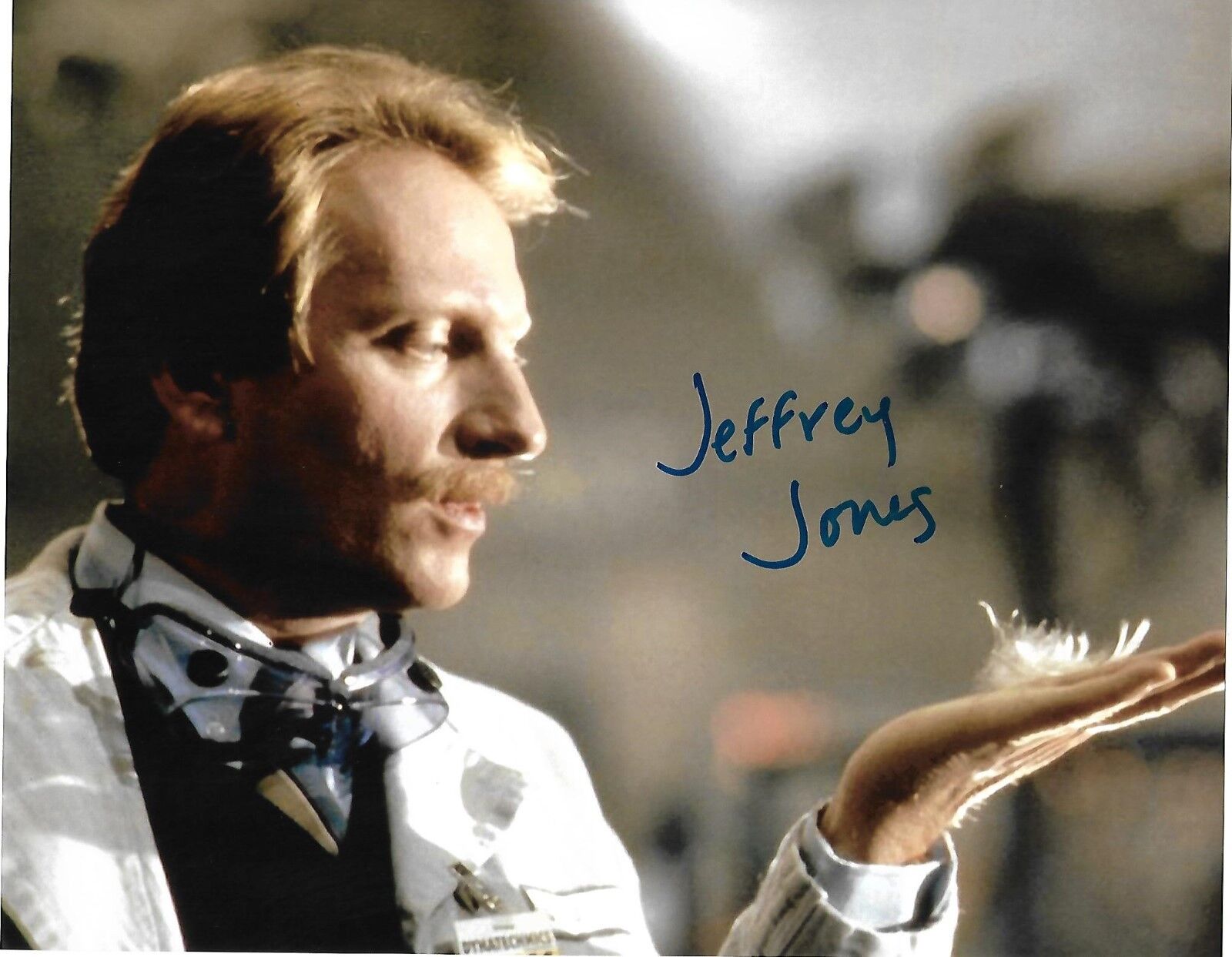 Jeffrey Jones autographed 8x10 Photo Poster painting COA Howard the Duck 'Dr. Walter Jenning' #3