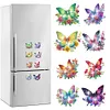 R&eacute;frig&eacute;rateur magn&eacute;tique de peinture 8PCS-Butterfly-Diamond