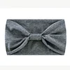 Stylish Plain Colors Elastic Knot Wide Hair Head Bands