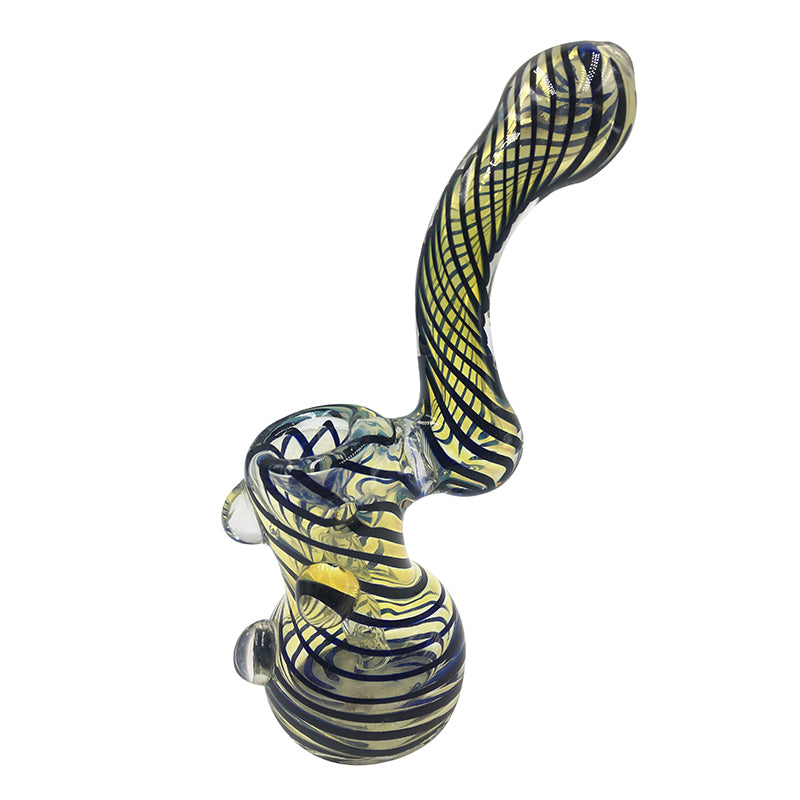 Conventional Hammer Glass Bubbler Smoking Water Pipe 