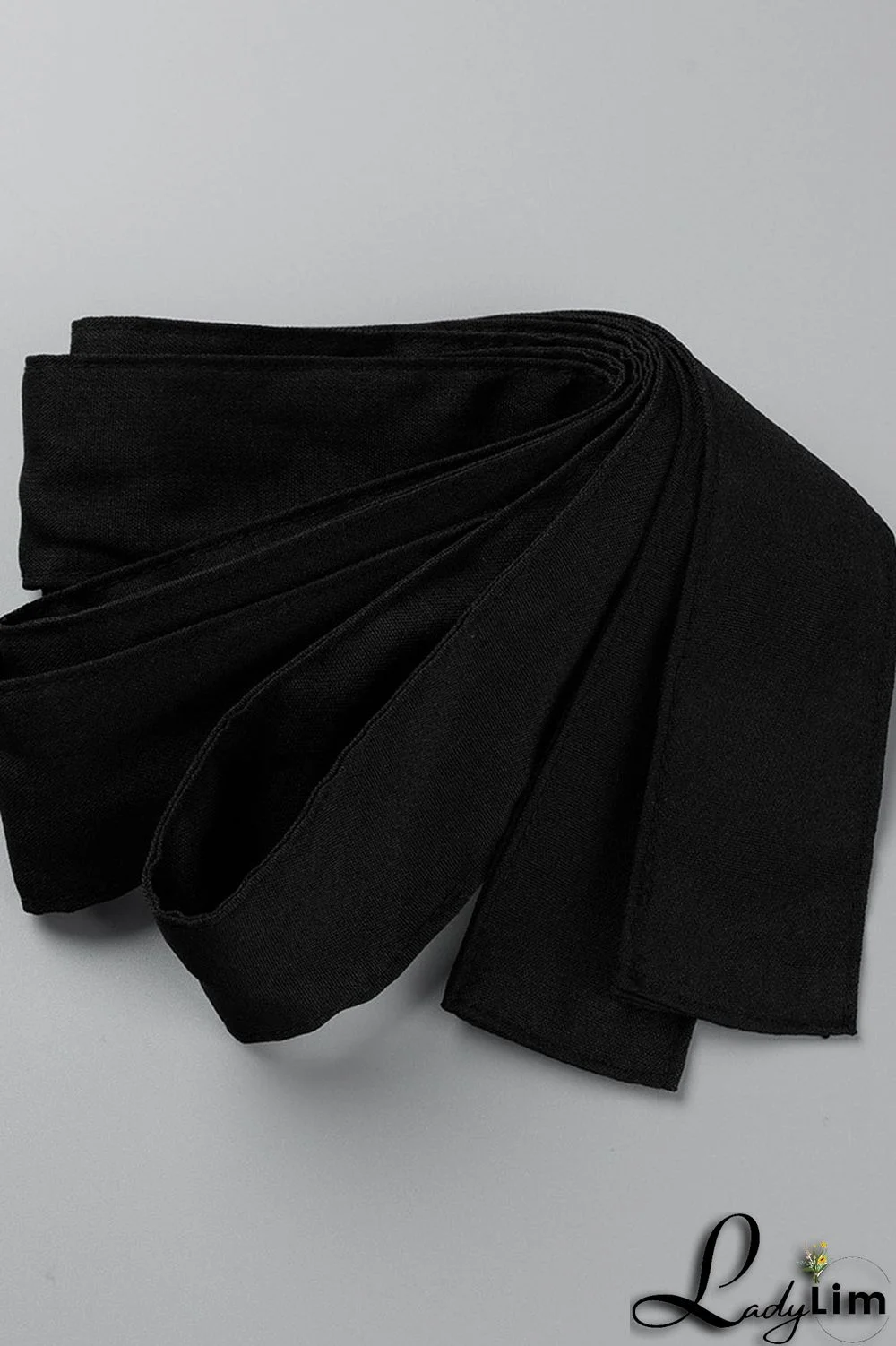 Black Casual Solid Patchwork Buckle Turndown Collar Straight Plus Size Dresses