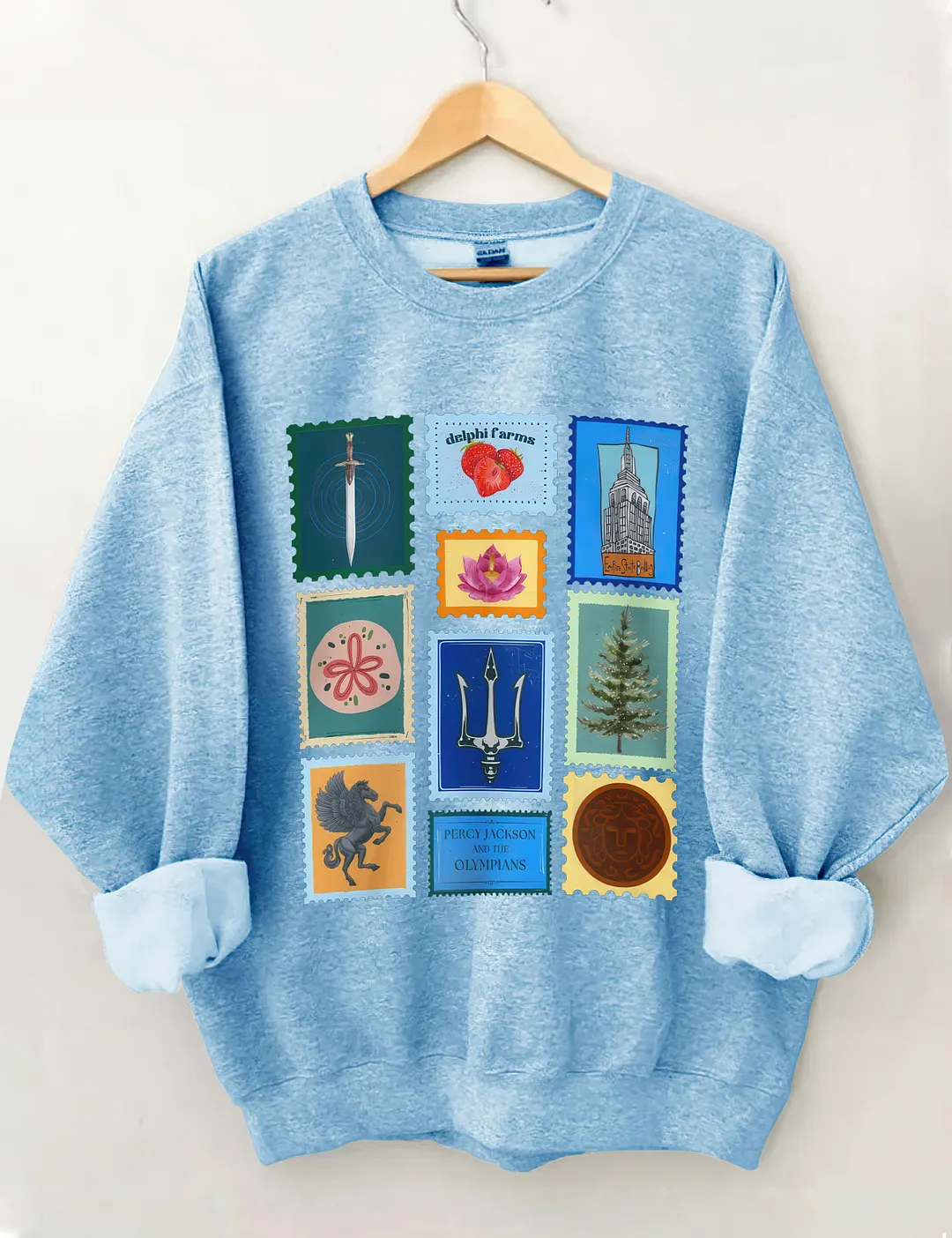 Vintage Stamp Loves Sweatshirt