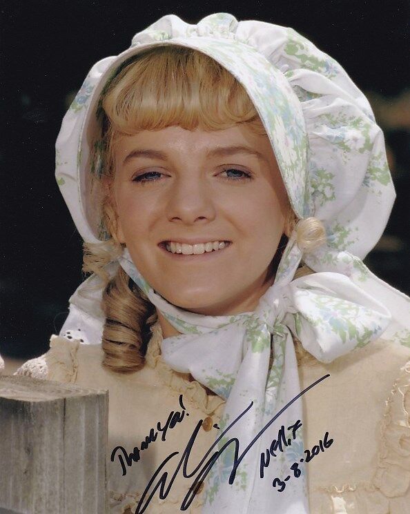 ALISON ARNGRIM signed autographed LITTLE HOUSE ON THE PRAIRIE NELLIE 8x10 Photo Poster painting