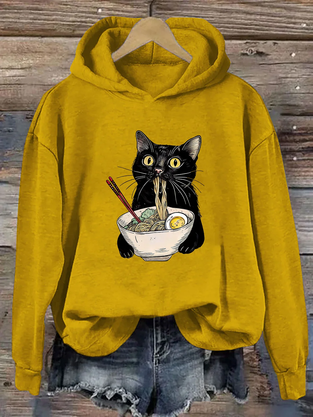Noodle Cat Hoodie