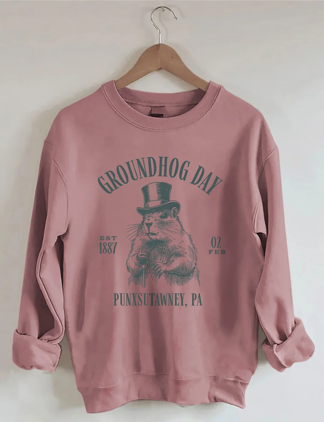 Happy Groundhog Day Sweatshirt