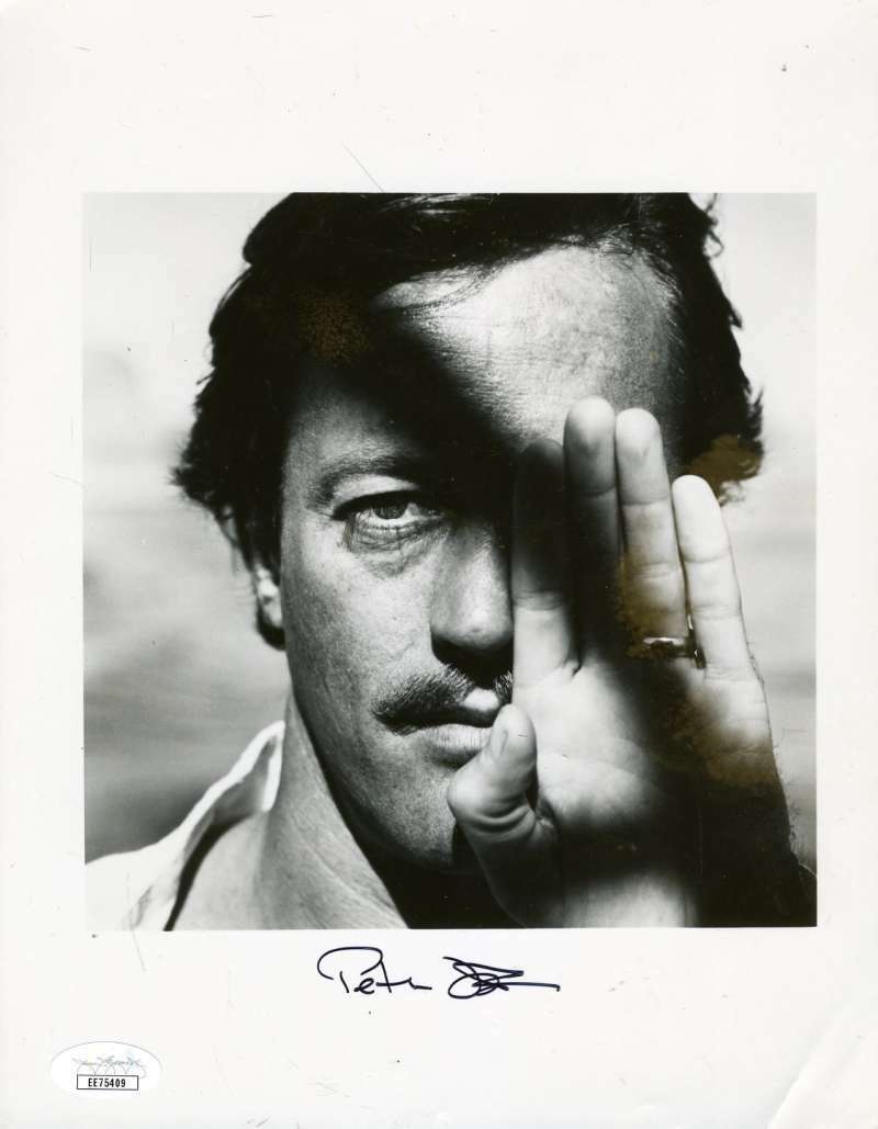 Peter Fonda Jsa Coa Hand Signed 8x10 Photo Poster painting Autograph