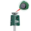 Ultrasonic Animal Repeller 360 Degree Solar IP44 Waterproof for Garden Yard Lawn