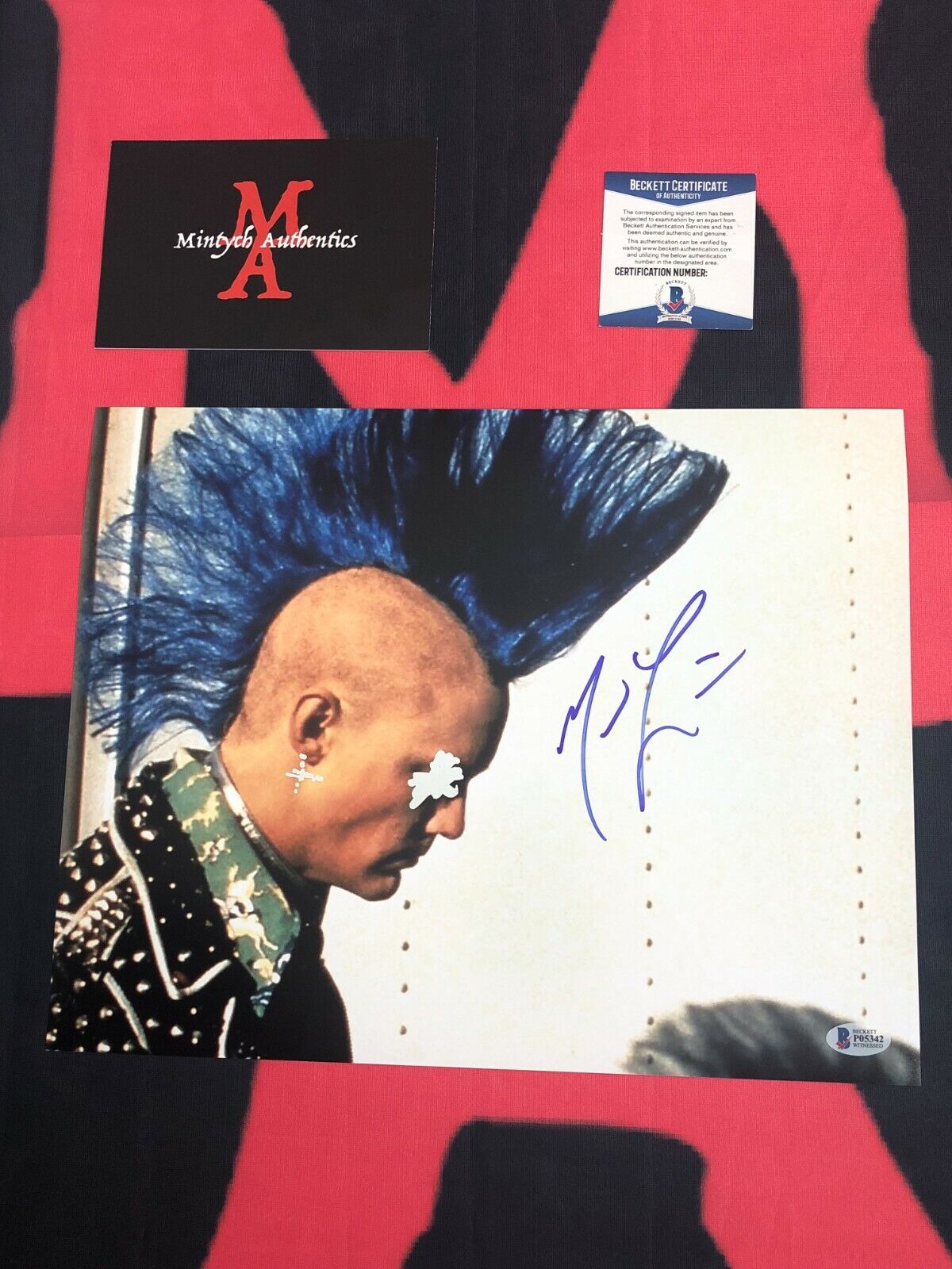 MATTHEW LILLARD AUTOGRAPHED SIGNED 11x14 Photo Poster painting! SLC PUNK! BECKETT AUTHENTIC COA!