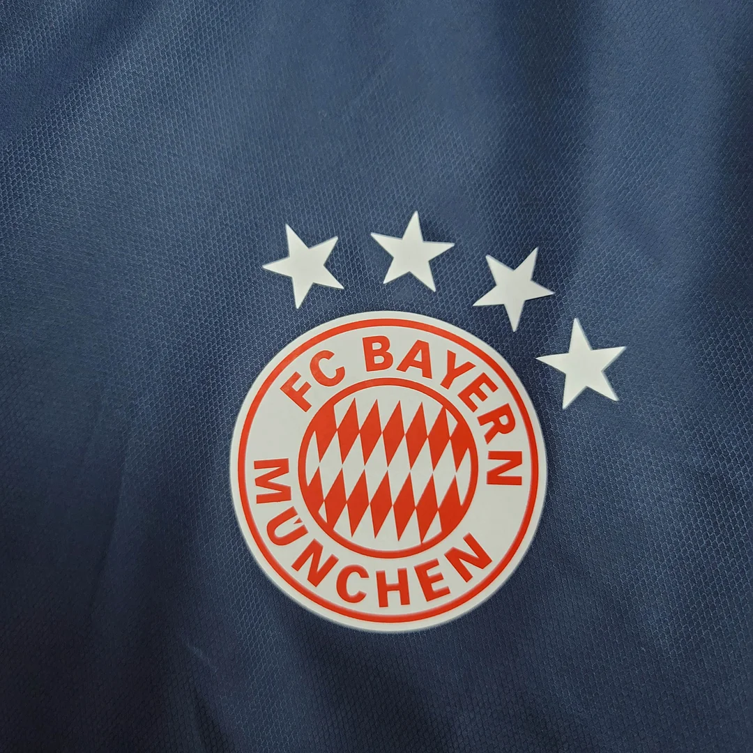 2021 Windbreaker Football Jersey Bayern Munich Royal Blue 1:1 Thai Quality