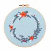 Embroidery (Multi-Style) Butterfly Christmas Halloween - 20*20cm/7.87*7.87in