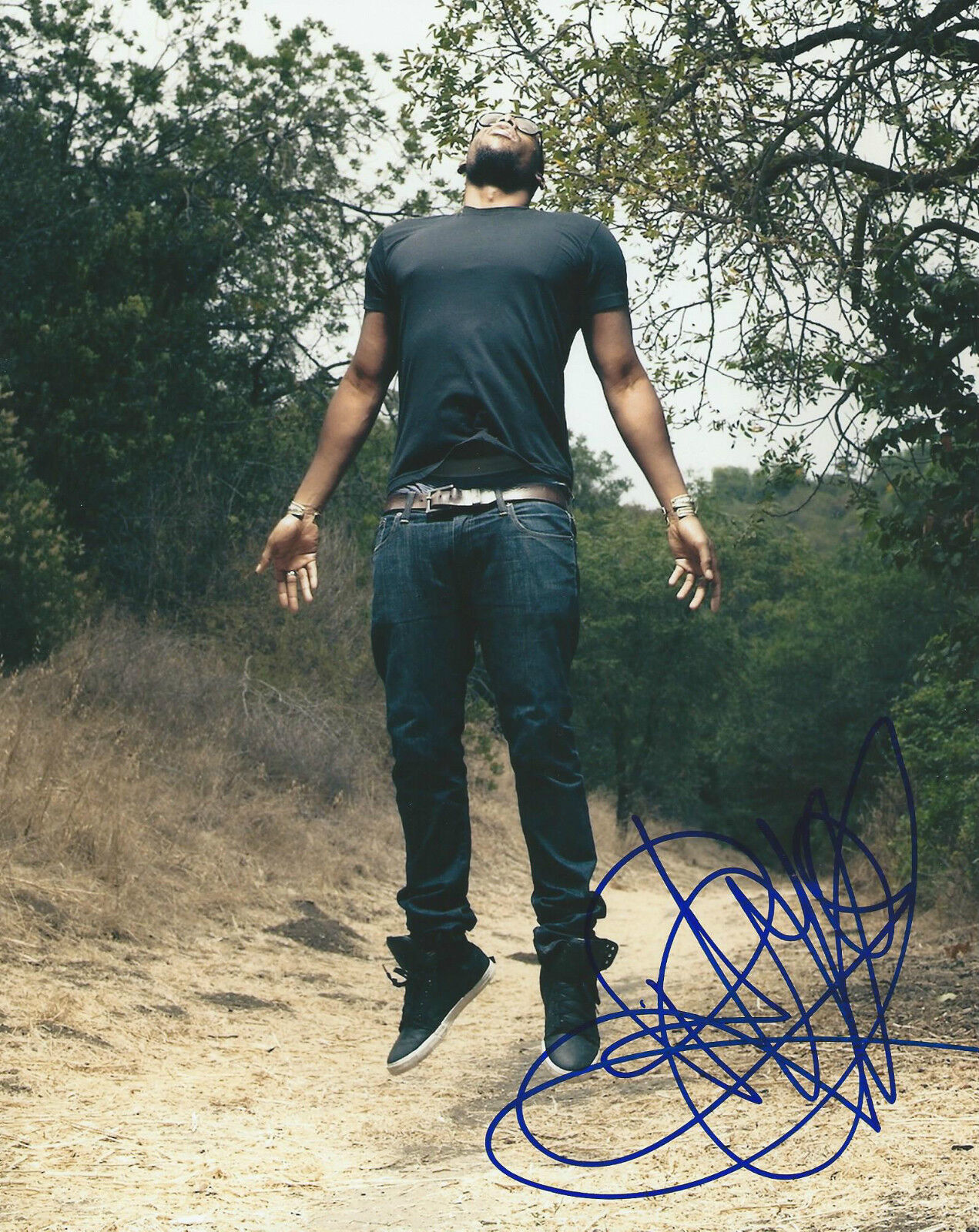 **GFA Steven Ellison-Rapper *FLYING LOTUS* Signed 8x10 Photo Poster painting MH1 COA**