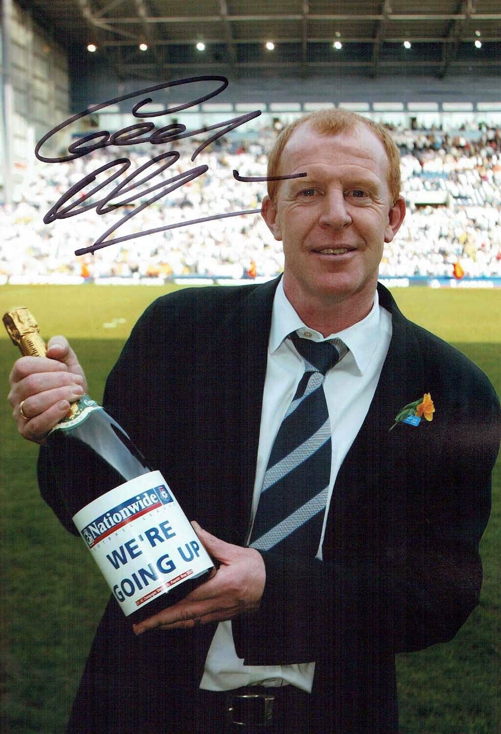 Gary MEGSON Signed Autograph West Bromwich Albion Manager Photo Poster painting 1 AFTAL RD COA