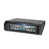 Tire Pressures Monitoring System with 4 Sensors Real-Time Pressure Monitor with Solar Charge and USB LCD Display for Cars SUVs Trailer & Light Trucks (External)