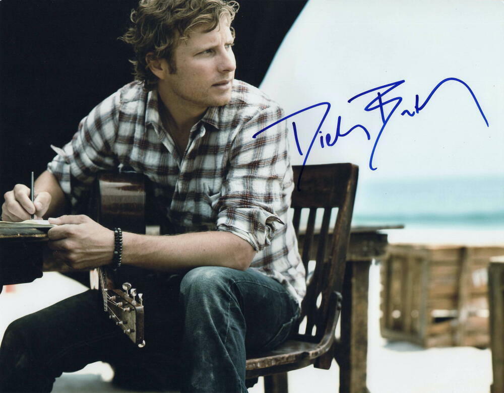 DIERKS BENTLEY SIGNED AUTOGRAPH 11X14 Photo Poster painting - MODERN DAY DRIFTER STUD, COUNTRY