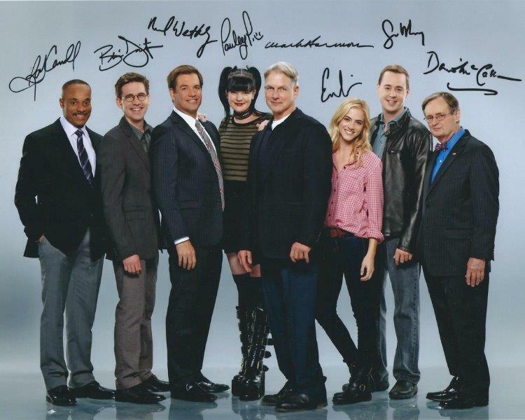 REPRINT - NCIS Cast Autographed Signed 8 x 10 Photo Poster painting Poster RP