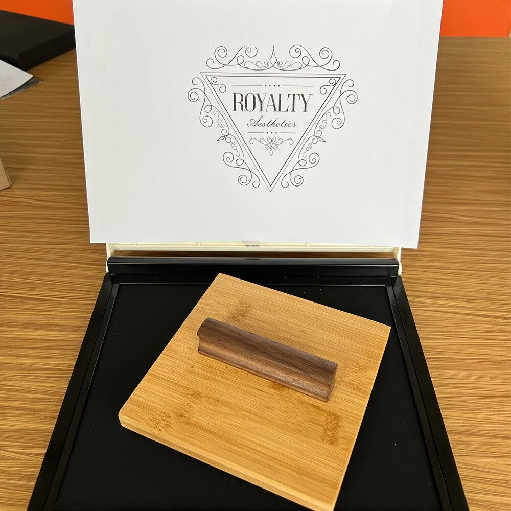 Custom Large Size Wood Seal Stamp Personalized Logo Wedding Stamp For Wedding Invitations Stationery Custom Party Decoration